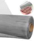 Rugged Stainless Steel Wire Mesh Screen 50x120 Inches Plain Weave 30 Mesh Easy To Cut And Install Window Screen That Keeps Bugs Mice And Birds Out And Is Rust Resistant For Homes And Sheds