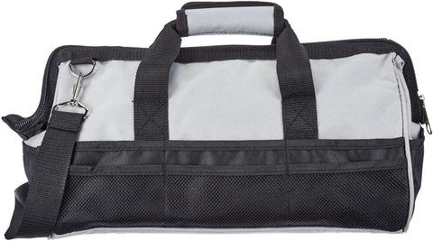 Durable 16 Inch Tool Bag With 26 Pockets Wear Resistant Oxford Cloth Portable Tool Organizer With Adjustable Shoulder Strap