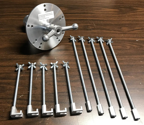 Ring Puller With Swivel Head For 3, 4 And 5 Blade Aircraft Propellers, 7 Inch Diameter, Pro Grade Aviation Tool with shafts