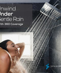 High Pressure Rain Shower Head Upgrade to Boost Your Shower Game, Easy Tool Free Install, Adjustable 8 Inch Square Chrome Rainfall Head, Premium Quality Replacement for a Spa Like Bath in a shower scene