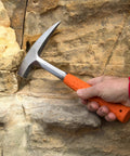 Rock Pick Hammer 22 Oz Geology Hammer Pro Grade With Pointed Tip And Square Face USA Made Heavy Duty One Piece Construction Hi Vis
