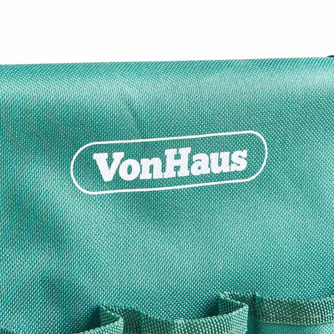 Close-up of tool bag accessory for 2 In 1 Portable Garden Kneeler Bench And Seat Stool With Tool Bag Accessory