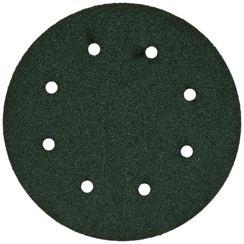 Green Corps Hookit Sanding Discs For Auto Sanding And Coating Removal, 8 Inch Open Coat 40 Plus Grit with 8 Holes