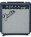 Frontman 10G 10 Watt Electric Guitar Amplifier With 6 Inch Speaker Built In Overdrive Headphone Jack And Aux Input Black Silver Classic Sixties Vibe For Practice And Small Gigs Two Year Warranty