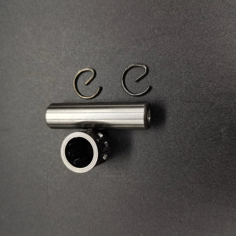 Piston Pin Kit With Clips And Needle Bearing For 66cc And 80cc 2 Stroke Gas Powered Bikes Durable PK80 Ride Ready Upgrade Kit