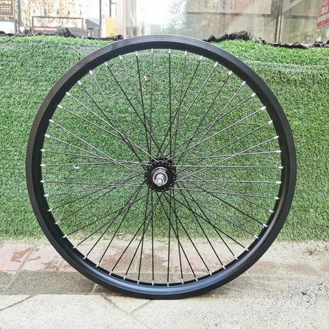 Heavy Duty 26 Inch Rear Wheel Rim With 12 Gauge 48 Spokes Double Wall Aluminum Alloy For Disc Brake Bikes 135mm Hub
