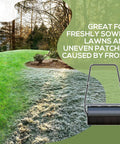 Heavy Duty Garden Lawn Roller For Fresh Sod And Uneven Patches Water And Sand Filled 46 Liter Rolling Drum