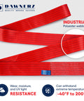 Endless Loop Strap With 11000 Lbs Capacity 14 Ft Long Polyester Endless Web Sling For Crane Lifting and Construction Equipment Lifting