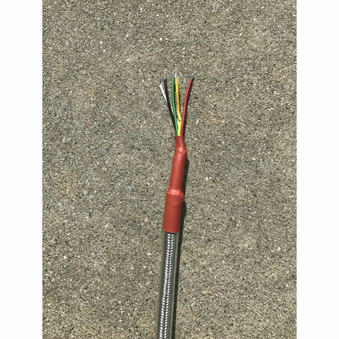 Heavy-Duty 15 Ft Scale Indicator Cable With 5 Prong To 5 Prong Connectors Stainless Steel Female End Ideal Floor Scale Link