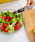 Stainless Steel Pro Sliding Adjustable Teaspoon And Tablespoon Set For Precision Cooking And Baking, Built In Slider For Exact Measurements From 1/8 Teaspoon To 1 Tablespoon, No Guesswork, Durable Kitchen Tools, adjustable spoon pouring salad dressing