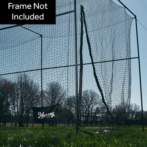 40 Foot Batting Cage Net Stand Alone Net Only For Backyard Baseball And Softball Practice Professional Grade Netting Frame Not Included