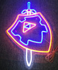 Sword and Shield LED Gaming Light for Game Room Decor, Zelda Inspired Sword and Shield Sign, Ultra Bright 12V Wall Light for Teen Gamers