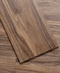Close-up of Hilarious 36 Pack Peel And Stick Waterproof Wood Grain Vinyl Flooring Tiles 54 Sq Ft Self Adhesive Rigid Core Plank