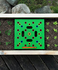 Color Coded Square Foot Garden Spacing Template With Dibber Seed Spoon Ruler And Planting Guide Made For No Fuss Easy Seed Spacing