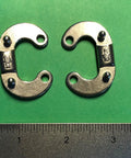 Stainless Steel 316 Chain Connecting Link Marine Grade 5/16 Inch Rope Anchor Connector displayed with measurement ruler.