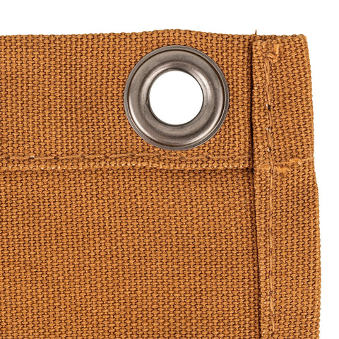 Heavy Duty Tool And Wrench Roll With Eleven Pockets In Brown Canvas For On The Go Organization Fits Six To Twenty Five Millimeter Wrenches