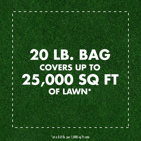 Triazicide Insect Killer For Lawns Granules Kills Lawn Insects Above And Below Ground Including Ants Crickets Armyworms Grubs Ticks And More In A 20 Lb Bag For Yard Protection Around The Foundation with 20 lb bag efficacy text.