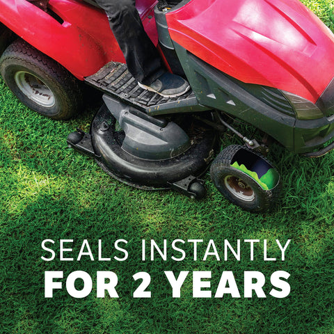 Flat Tire Sealant For Tubeless Mower And ATV Tires That Prevents And Repairs Punctures Up To One Quarter Inch Eco Friendly