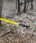 3 Inch Wide 8 Foot Tree Saver Strap With Loops Heavy Duty Winch And Recovery Tow Strap 30000 Lbs MBS around tree
