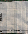 Heavy Duty Burlap Garden Fabric 12 Oz Odorless Food Grade For Weed Blocking And Erosion Control, 40 Inch Wide By 15 Feet Long