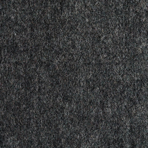 Close-up of felt texture on Dual Surface Rug Pad 6 Foot Round One Quarter Inch Thick Felt And Rubber No Slip Grip Padding For Hard Floors And Carpet Stays Put Reduces Noise And Adds Thermal Insulation Grey