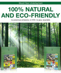 Solid As A Rock Wood Fiber Underlayment 6mm Thick Delivers Killer Sound Dampening Insulation To Make Laminate Vinyl Hardwood Floors Feel Incredibly Comfy And Dead Silent Covers Ninety Square Feet in a forest setting.