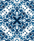 Amalfi Blue Peel And Stick Floor Tiles Pack Of 20 12 By 12 Inch Self Adhesive Tiles With Ceramic Look For Easy DIY Flooring Install