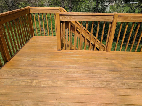 Semi Transparent Outdoor Wood Stain And Sealer In One For Decks Fences And Siding Water Based UV Protection preserves natural grain