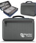 Deluxe Bait Binder For Soft Plastics And Rigs Water Resistant Tackle Storage System with zippered sleeves and double pockets.