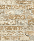Red Stuccoed Brick Peel And Stick Wallpaper Roll For Quick And Easy Accent Wall Removable No Mess Repositionable Washable And Strippable Thick Durable Vinyl No Residue Left Behind - close-up texture