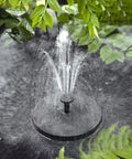 Solar Powered Bird Bath Fountain Pump Kit With 4 Nozzle Heads, Quiet Submersible Water Pump For Pond Pool Garden Fish Tank And Aquarium