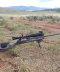 Bear Paw Right Adjustable Cheek Riser For Rifles With Kydex Cheek Rest 0.125 Inch To 1.5 Inch Height on rifle in field