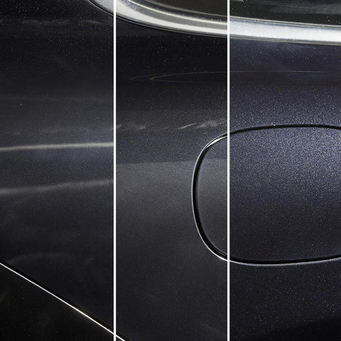 Scratch And Swirl Remover Polish For Black Car Paint Machine Polish For Paint Correction Slick Showroom Shine High Gloss Finish No Fillers Formula OEM Grade Shine 250ml 8.45 Fl Oz Auto Detailing on black car paint scratches