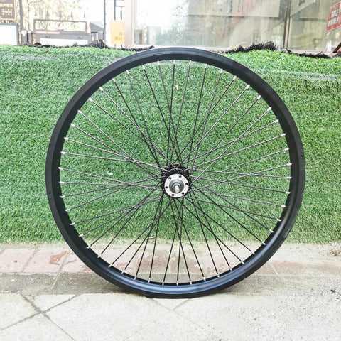 Heavy Duty 26 Inch Rear Wheel Rim With 12 Gauge 48 Spokes Double Wall Aluminum Alloy For Disc Brake Bikes 135mm Hub