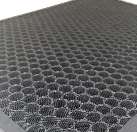 Close-up of 4 In 1 True HEPA Activated Carbon Replacement Filter For HSP002 Smart 2.0 Air Purifier Twin Pack surface texture.