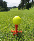 Adjustable Height Flexible Golf Tee Tripod Set For Indoor And Outdoor Play No Fuss Easy On Green Colorful Rubber Tees Pack