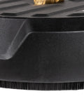 Close-up of 15 Inch Surface Cleaner Attachment for Pressure Washers Up To 3400 Max PSI showing brush detail, plastic material