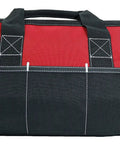 18 Inch Water Resistant Tool Bag With 29 Pockets Including 13 Internal And 16 External Shoulder Strap Heavy Duty 600 Denier Polyester