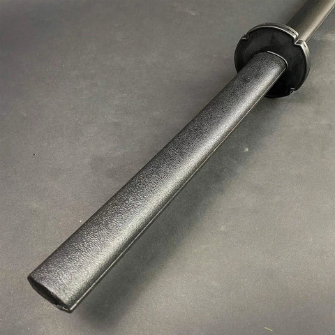 42 Inch Hard Foam Kendo Sword For Martial Arts Sparring And Training Lightweight Durable Practice Blade In Black