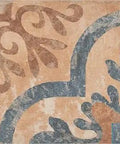 Americana Newton 8.75 Inch Porcelain Tile For Floor And Wall, Glazed Textured Low Sheen Finish, decorative pattern design