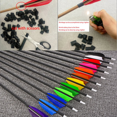 Dope Turkey Feather Arrow Fletching Vanes Kit 50 Pcs In 3 4 5 Inch Lengths Right Wing Shield And Teardrop Shapes Blue DIY