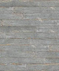 Porcelain Floor And Wall Tile 2.75 In By 23.5 In Glazed With Medium Texture And Low Sheen, wood-look gray tiling pattern