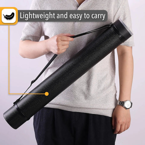 Extendable Poster Storage Tube With Strap Hits Different Shielding Rolled Posters And Blueprints Keeps Artwork Dry On The Road Saves Artists From Dusty Storage Stress While Guaranteeing Flat Delivery Every Single Trip Guaranteed