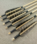 30 Piece Pro Grade Full Length Turkey Feather Arrow Fletching Set For DIY Arrows Right Wing Spiral Twist Wrap 18 To 26 Cm Trueflight RW