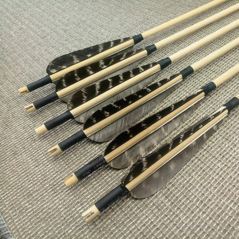 30 Piece Pro Grade Full Length Turkey Feather Arrow Fletching Set For DIY Arrows Right Wing Spiral Twist Wrap 18 To 26 Cm Trueflight RW