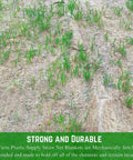 Straw Erosion Control Blanket For Lawns And Slopes No Nonsense Moisture Retention Garden Cover Mulch And Seed Protector shown installed on a grassy slope