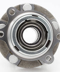 Front view of Front Wheel Hub Bearing Assembly Compatible With Nissan Altima 07-18, Maxima 09-18, Murano 09-18, Pathfinder 13-19, Infiniti JX35 2013, QX60 2014-18 Premium Replacement