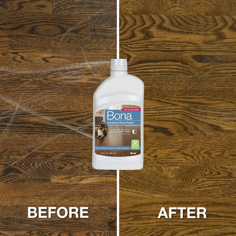Low Gloss Hardwood Floor Polish That Revives Dull Wood And Gives A Smooth, Home Ready Shine, Protects And Renews Polyurethane Finishes