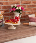 Weathered Oak Peel And Stick Decorative Self Adhesive Film Roll 17 Inch By 78 Inch 3 Pack with kitchen decor and brick wall