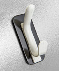 Magnetic Double Coat Hook With Extra Strong Backing For Office School Or Home Easily Hang Coats Hats Umbrellas On Metal Surfaces With A Heavy Duty Firm Grip